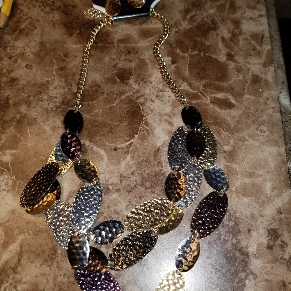 Bronze necklace
